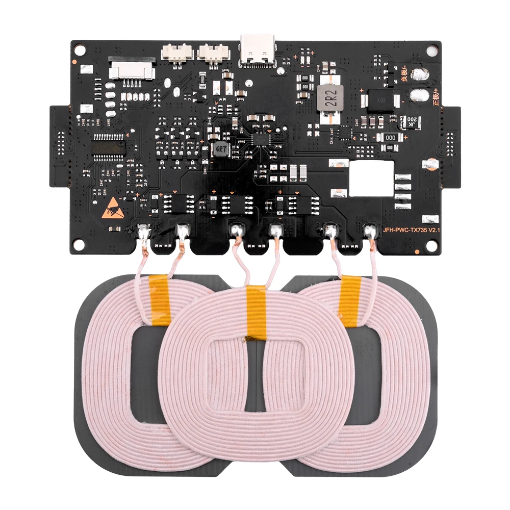 

20W High-Power Wireless Charging Module Car Outdoor Power Supply Modified 12V Fast Charging Input 9-32V