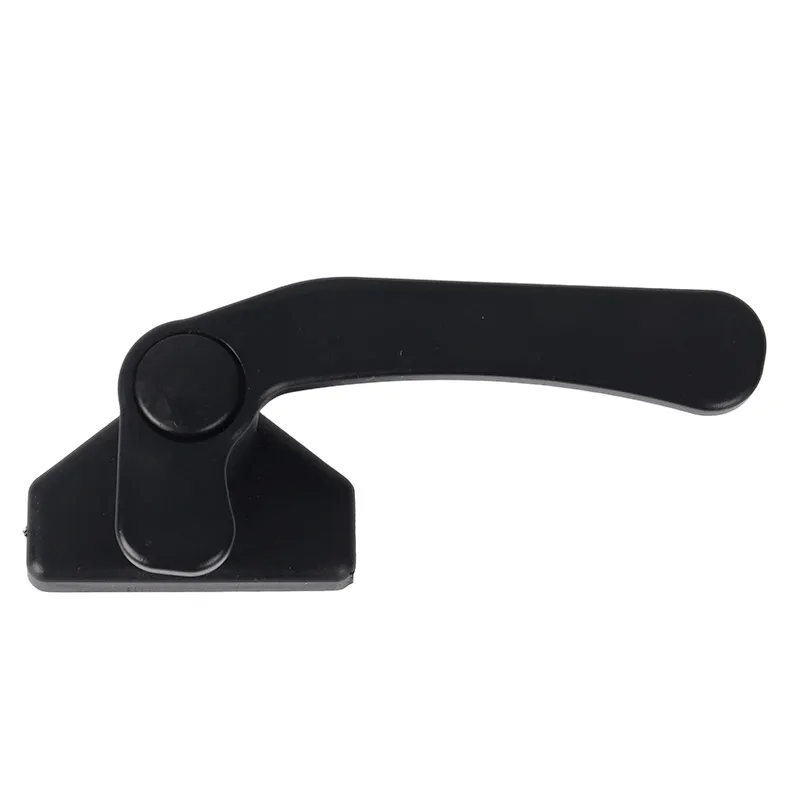 For Polyplastic Window Black Lever Latch Lock Catch 2 Hole With Mounting Parts RV Caravan Motorhome Window Handle Lock
