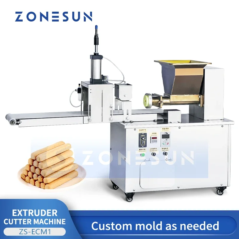 

ZONESUN ZS-ECM1 Bar Extruder Cutter Protein Nut Bar Forming Making Cutting Machine