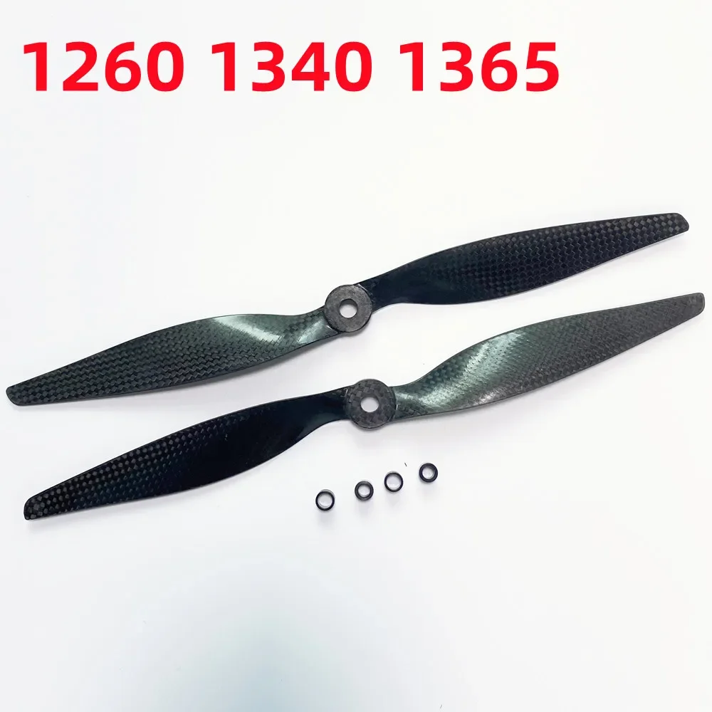 2PCS/Lot 1 Pairs 13inch 1340 13x4  Carbon Fiber Propeller APC Prop CW/CCW Compatible with RC Drone Quadcopter