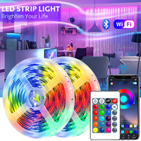 Led Strip Lights USB RGB 5050 LED Light Strip 1M-30M Music Sync App Control Luces Led Flexible Lamp for Room Decor TV Backlight