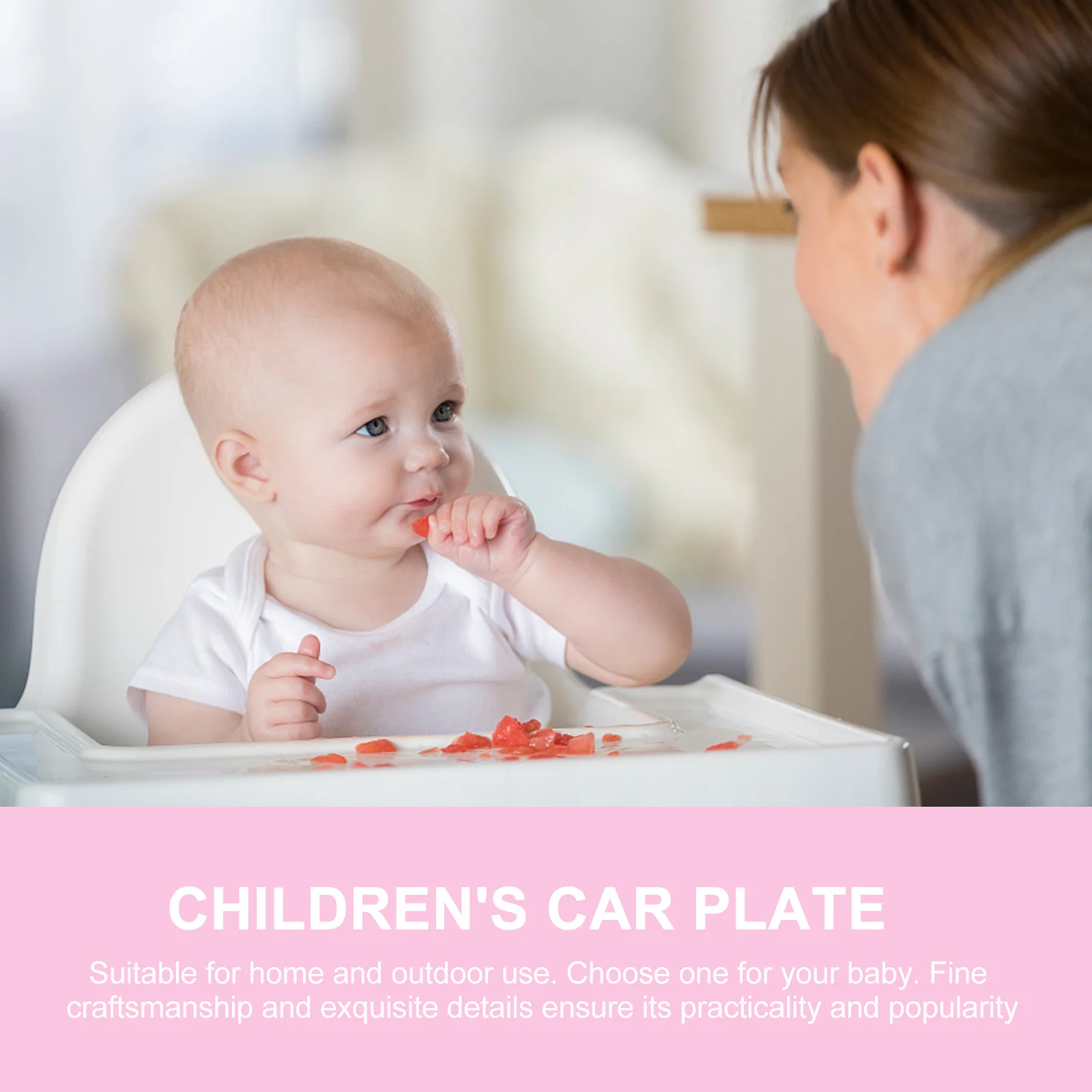 

1Pcs Children Dinner Plate Car Shape Detachable Baby Tableware Food Compartments Microwave Safe Baby Food Dish
