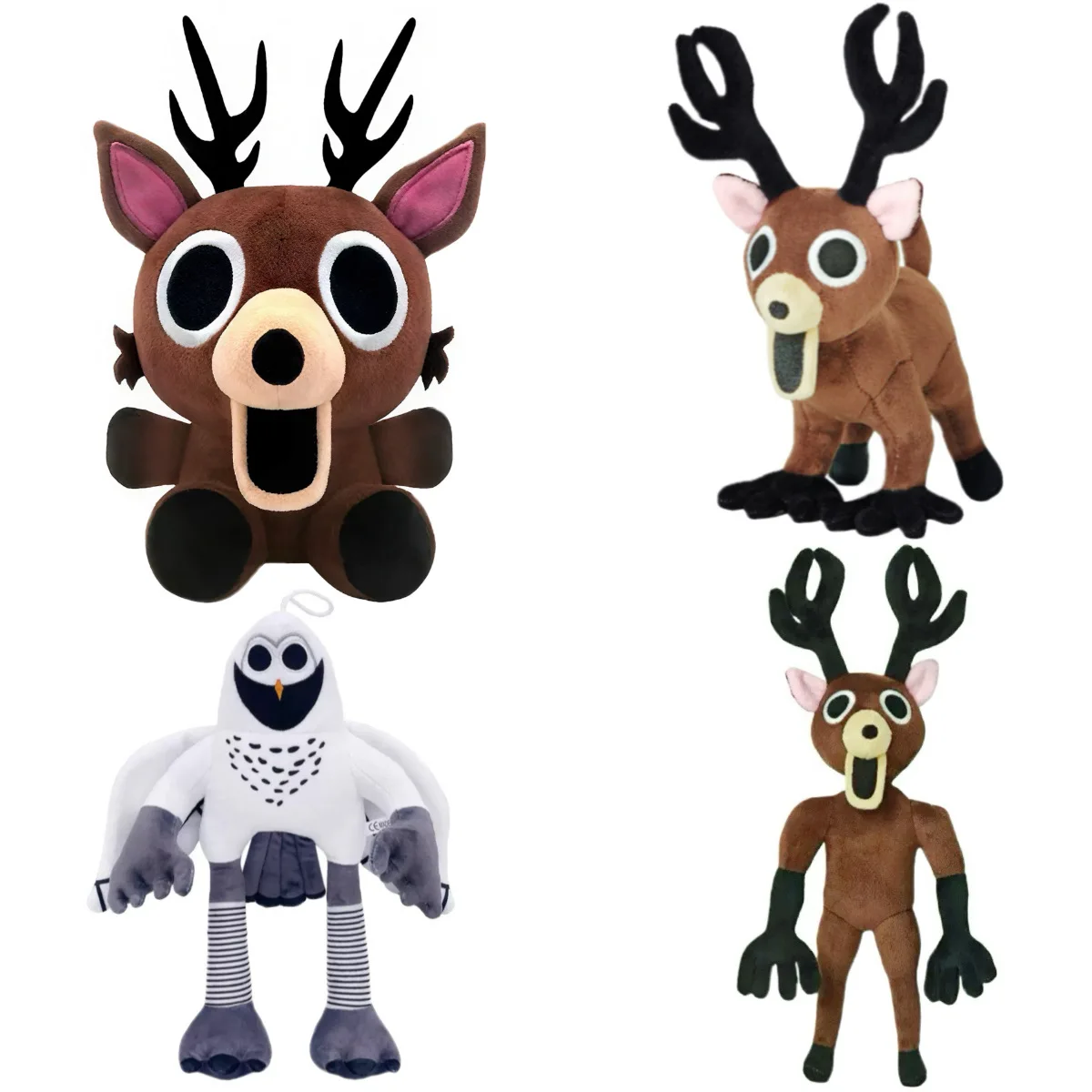 

99 Nights in the Forest Deer Plush Toy Movie Plush Animals Deer Toy Fans Birthday Gifts Children's Toys Halloween Gift