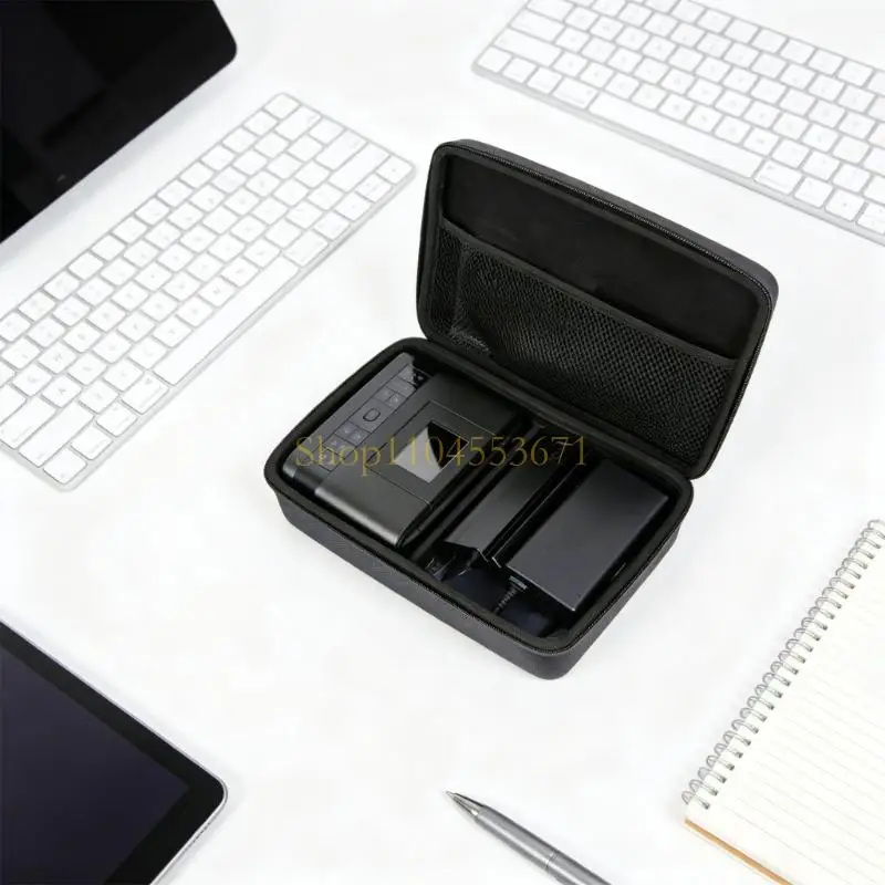 Best Seller Photo Printer Carrying Case for Ribbon, Paper and Power Cables Storage