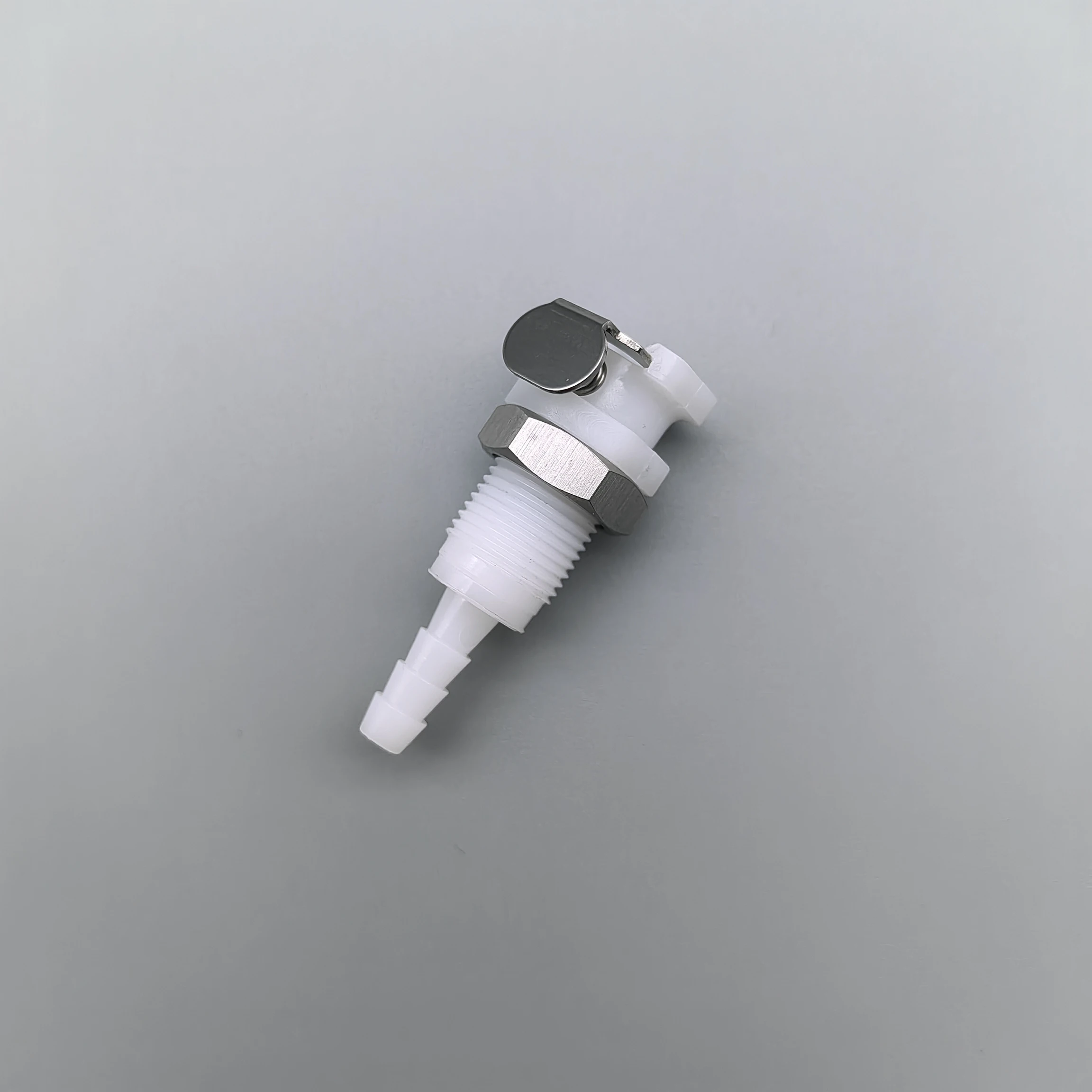 موصل قابس سريع من البلاستيك CPC ، صمام تصريف ، موصل أنثى مقطوع ، ملولب من خلال الطرف الأنثوي للوحة ، MT3163 #2