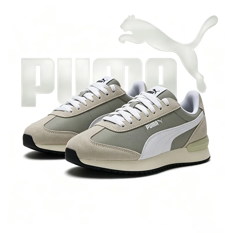 Puma men's and women's fashionable casual shoes, daily commuting running shoes lightweight and breathable sports shoes 399250-02