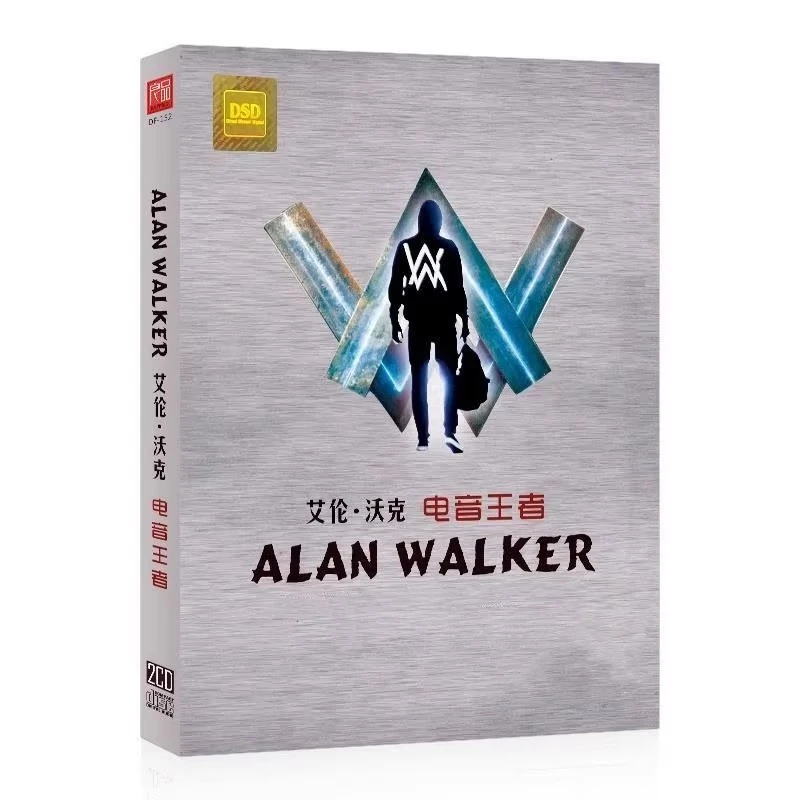 

DJ Alan Walker Music CD Greatest Hits Album Faded 2pcs Music Record Cosplay Walkman Car Soundtracks Box Party Music Collection