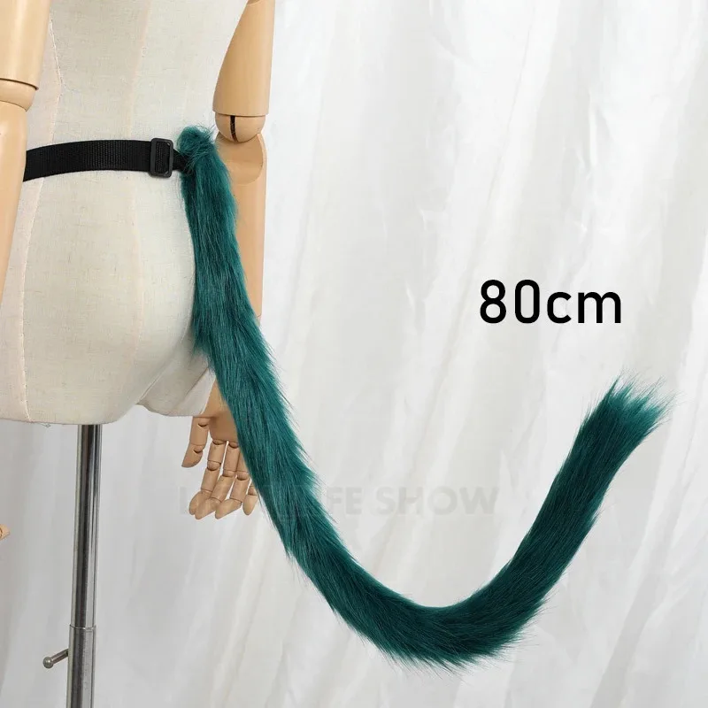 Maomao Cosplay Wig Anime The Apothecary Diaries Dark Green Long Hair Headwear Kusuriya No Hitorigoto Ears tail Hair Hoops
