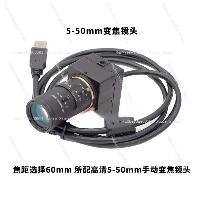 2MP 5MP HD USB Industrial Camera 1080P Color UVC Plug Play Vision Camera for Face Recognition Measurement Inspection Vision