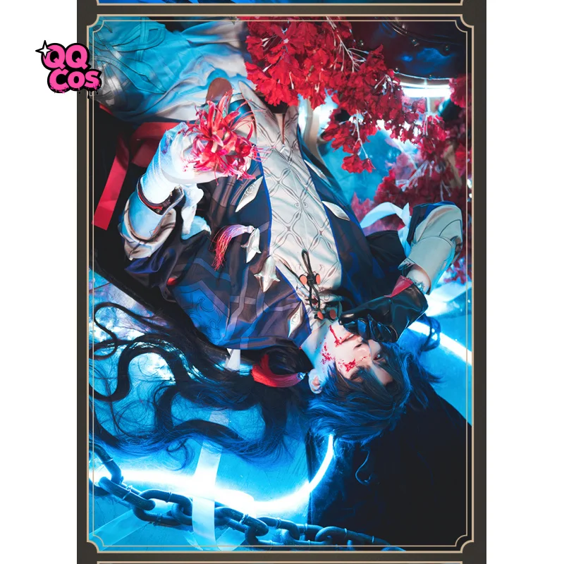 

Honkai：Star Rail Blade Halloween Men's Fantasy Uniform Coat Props ShoesAccessories Net Set QQcos