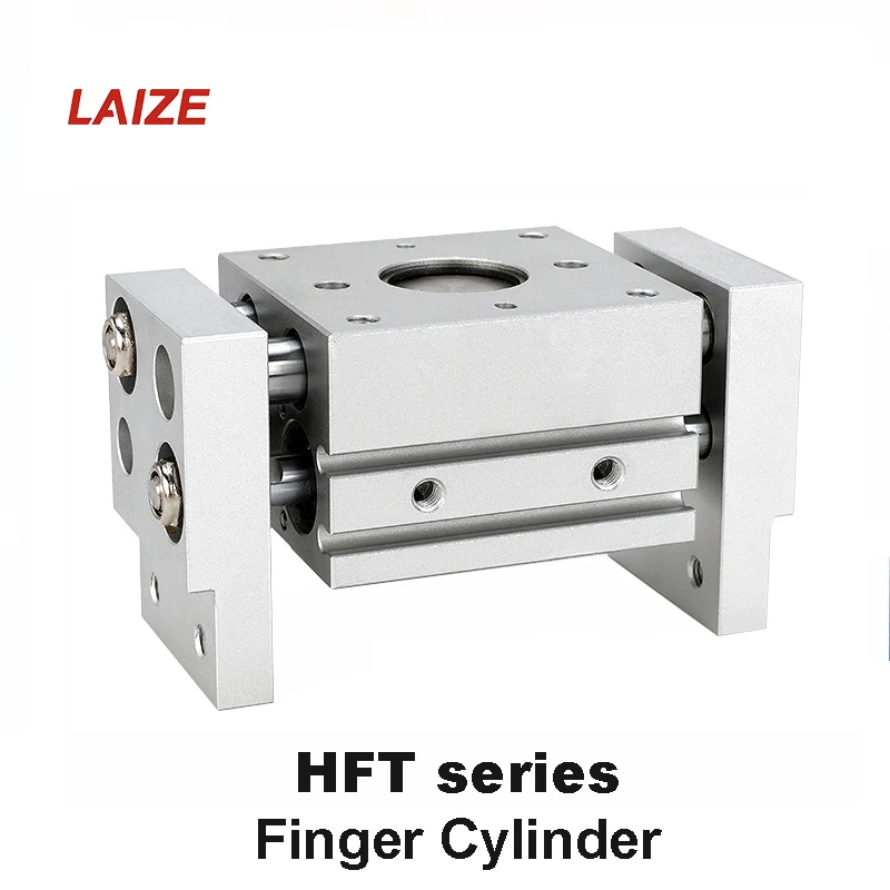 

Air Cylinder HFT Series HFT10 HFT16 HFT20 HFT25 HFT32 Air Gripper Wide Style Pneumatic Cylinder Double Acting