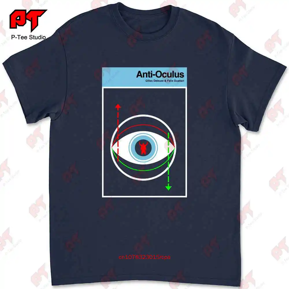 Deleuze And Guattari Retro Anti Oedipus Philosophy T Shirt AE4D