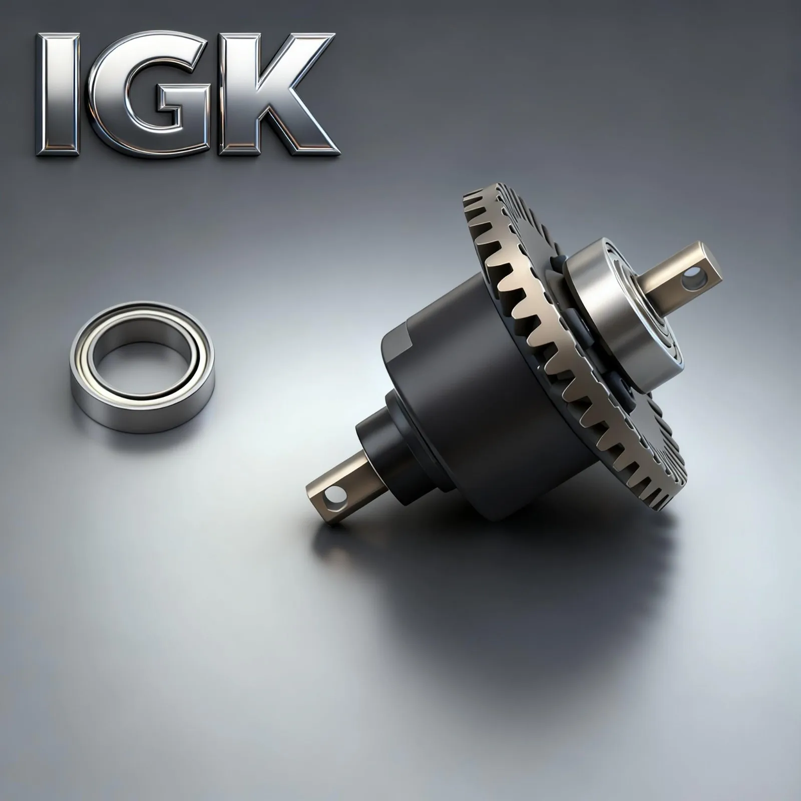 Metal Front & Rear Differential with Bearing (5381/6882/5379) for Traxxas Slash 4x4 VXL/Stampede/Rustler 1/10 RC Car