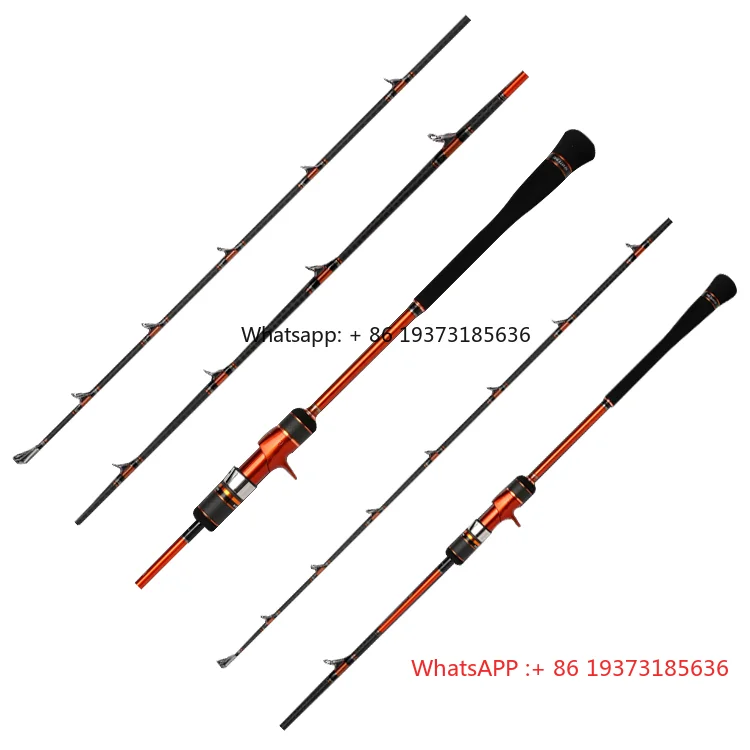 HEARTY RISE Slow Jigging III S Tokayo Carbon Fishing Rod for Sea Fishing Deep Sea Fishing