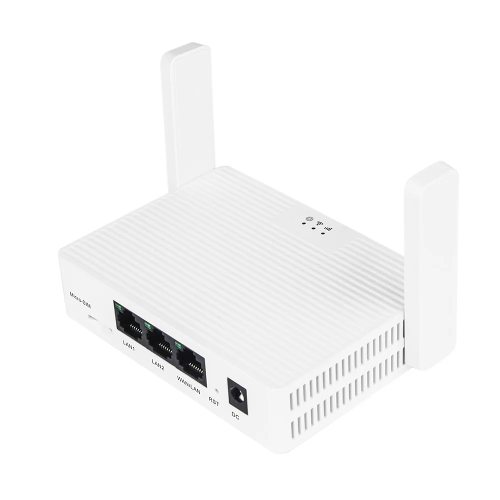 1200Mbps 4G LTE CPE Router SIM Card Wireless WiFi Repeater 1/2 x 10/100M WAN/LAN Amplifier Signal Extender Router Access Point