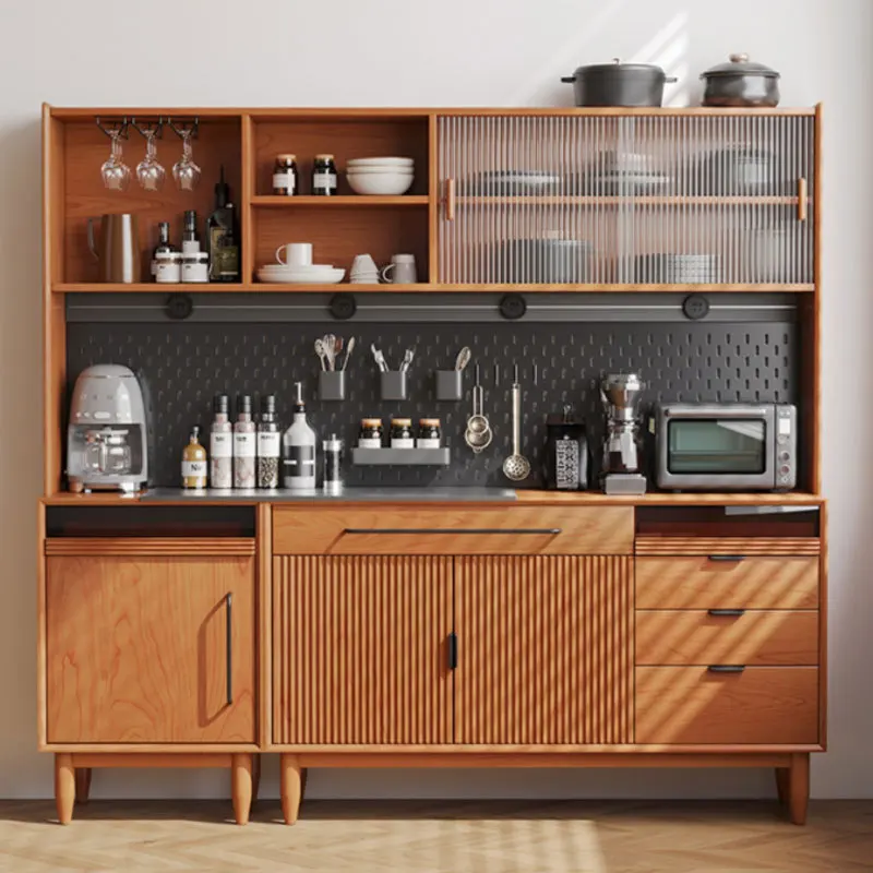 Beistellschrank aus Kirschholz