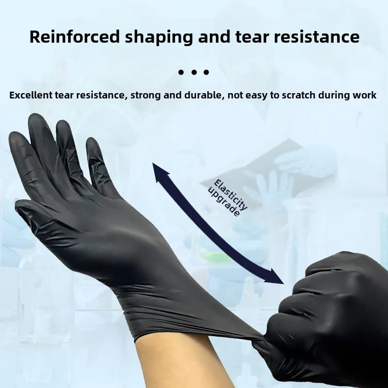 20 Stück Multifunktions-Einweghandschuhe aus PVC-Nitril, perfekt für die Autoreparatur, Lebensmittelzubereitung, Haarfärben, Arbeitsschutzhandschuhe