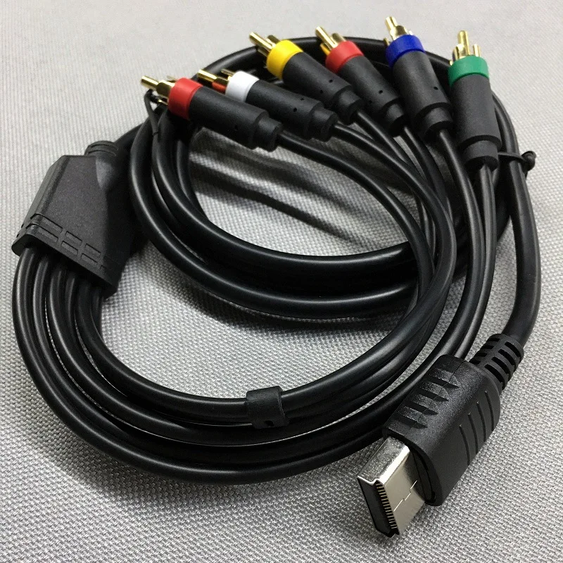 RGB/RGBS+Sync RCA Cable For sega DC 128 Color Monitor Cable Game Console Accessories For Sega DREAMCAST