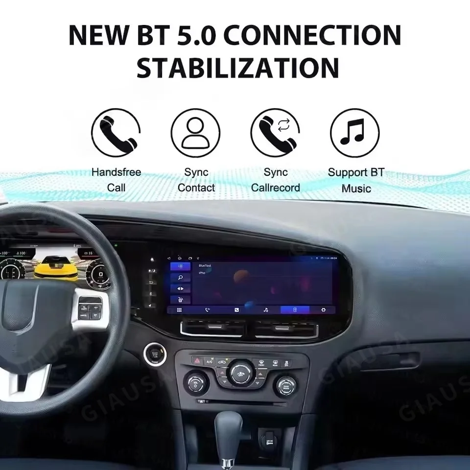 

12.3 Inch Android 13 For Dodge Charger 2011-2019 CarPlay QLED Screen Car Radio Multimedia Player GPS Navigation Stereo Head Unit