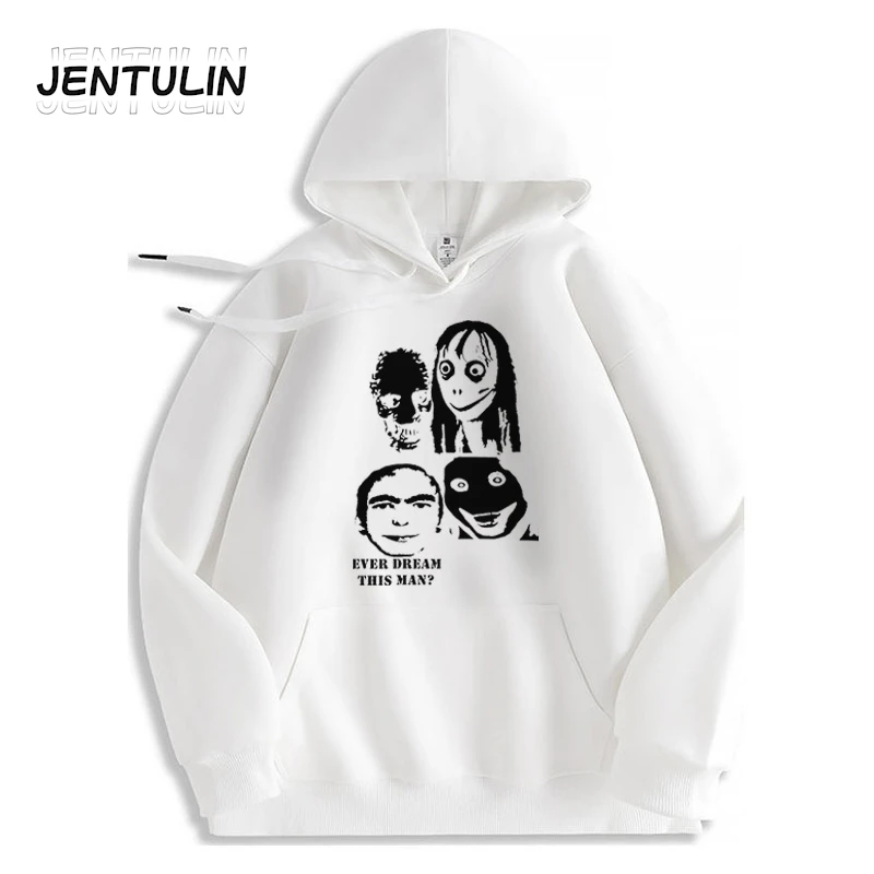 Autumn Winter Hoodies Hip-hop Graphic Print Pulllover Casual Sweatshirts Long Sleeve Jackets Harajuku Y2K Hoodies Punk Goth Top