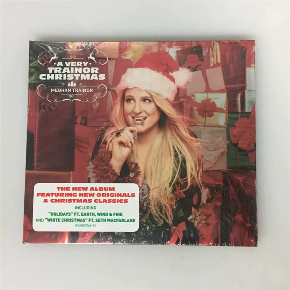

CD This Is American Pop Singer Meghan Trainor's First Christmas Album, 'A Very Trainor Christmas,' Released on October 30, 2020.