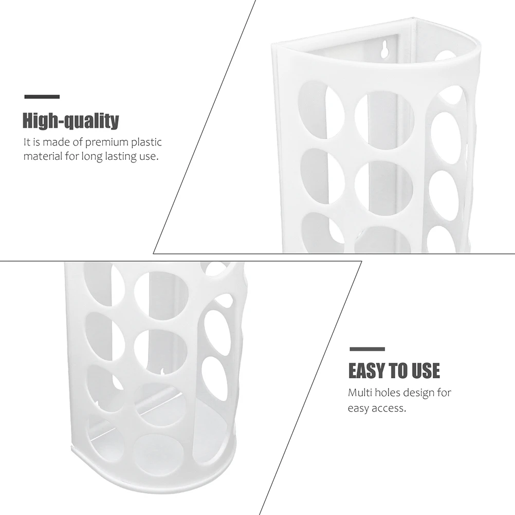 

2Pcs Vinyl Roll Stand Rack Organizer Multipurpose Craft Room Plastic Holder Storage Space Saving Scrapbooking Sewing Supplies
