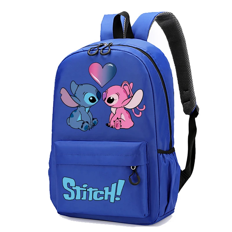 Lilo&stitch plecak damski Disney dzieci tornister Cartoon Anime nastolatek dziewczyna chłopiec Bookbag plecak studencki torba Mochila