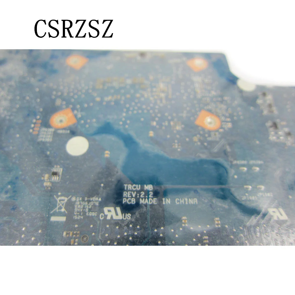 CSRZSZ H 000087010    TRCU MB Mainboard für Toshiba Satellite L55W P55W-C Laptop-Motherboard i5-5200u CPU. Funktioniert getestet