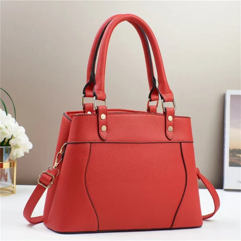 Sac à bandoulière en cuir pour femmes, marque de luxe haut de gamme, élégant, célèbre styliste, Accent élégant, sac de banlieue quotidien ​