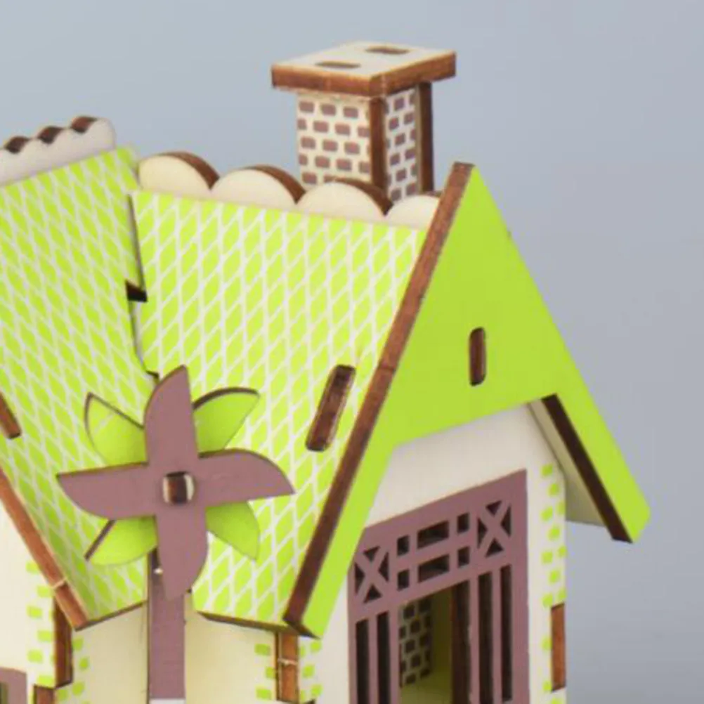 

3D-пазл DIY: Конструктор для мальчиков, детский развивающий набор, мини-домик для творчества