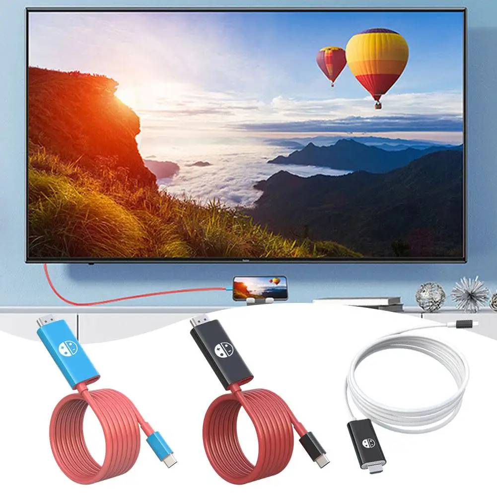 USB C to HDMI Adapter Cable for Nintendo 2 Type-C to HDMI Conversion Adapter Cable for SWITCH 2 Accessories TV Cable J8A0 - Image 4