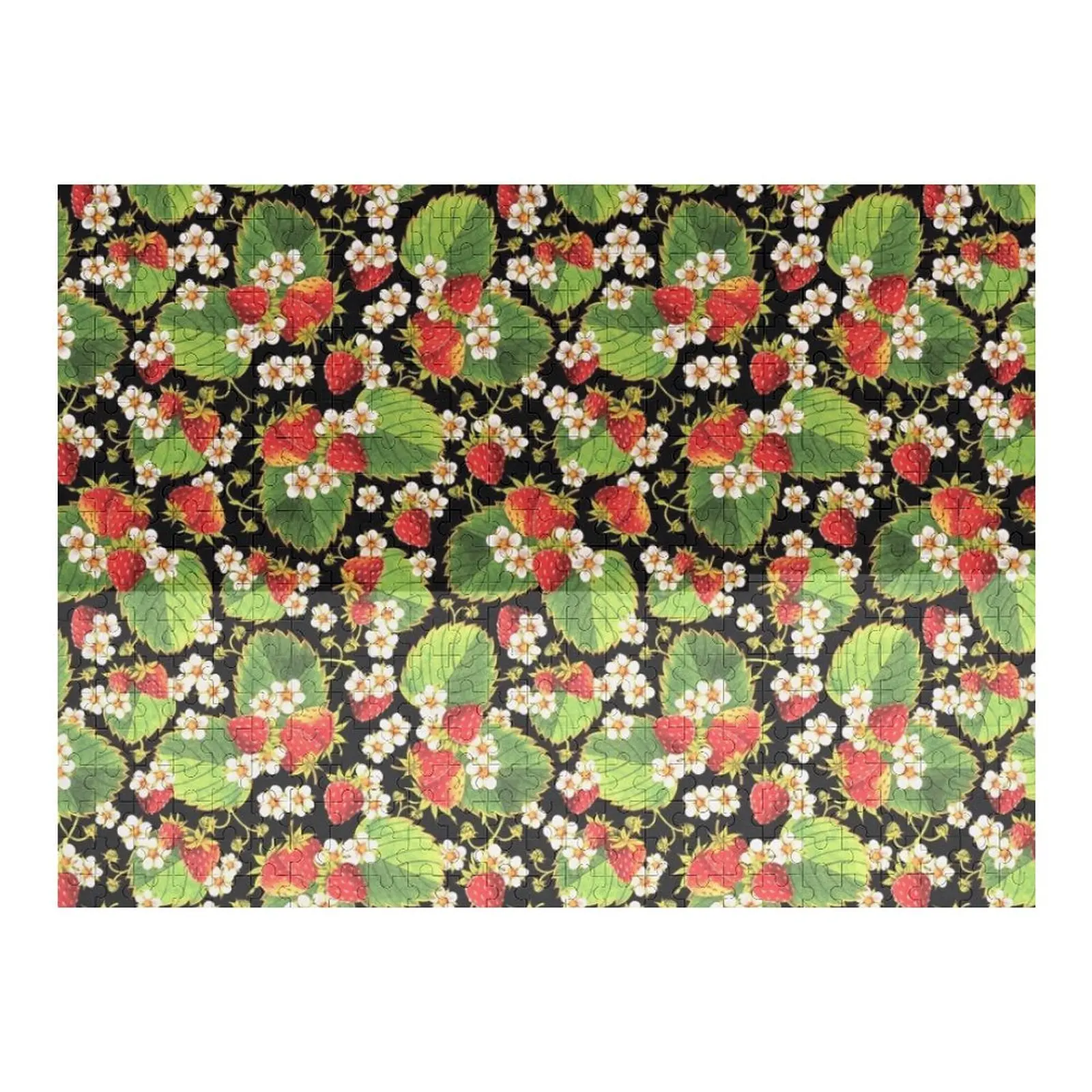 

Пазл с клубничными полями, деревянный подарок на заказ, индивидуальный детский подарок, детская игрушка-головоломка с индивидуальным именем