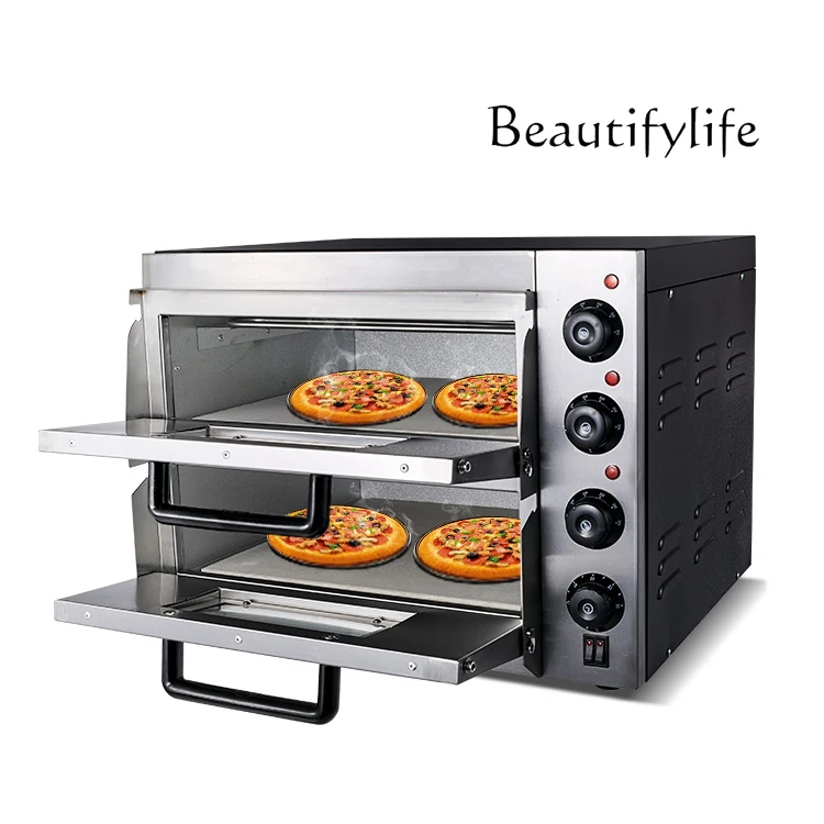 Oven Commercial Double-Layer Baking  Electric Oven Cake Bread Two-Layer Large Oven Pizza