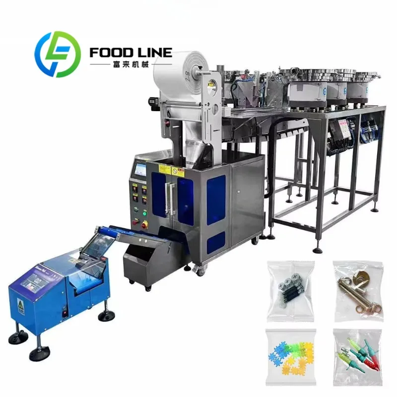Automatic Rotary Screw Nut Fruit Counting Packing Vertical Parts Quantitative Sorting and Packing Machine