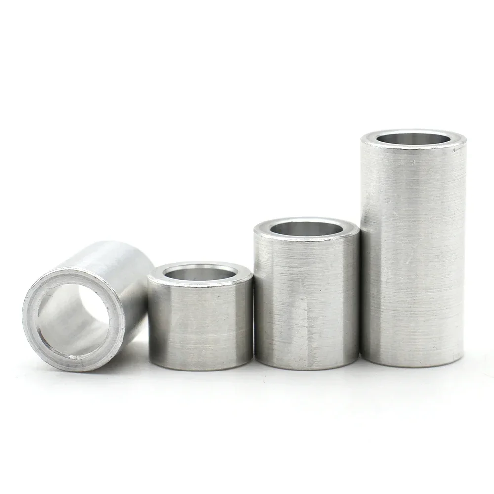 5/10/20pcs M3 M4 M5 M6 M8 Aluminum Alloy Non-threaded Sleeve Flat Bushing Gasket CNC Stand-off Spacer For RC Model Part