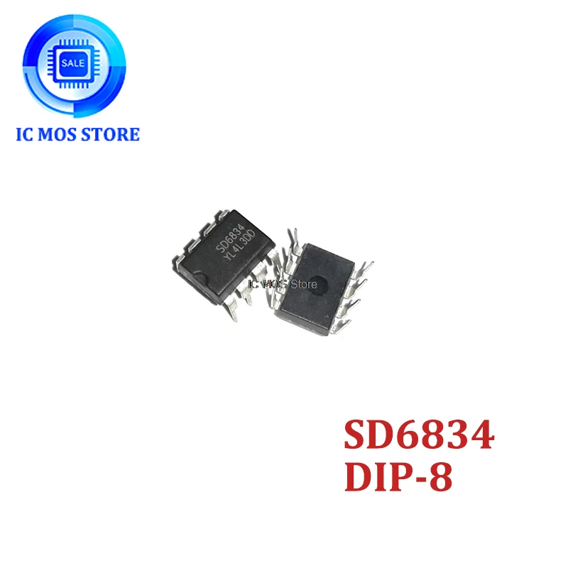 

10pcs SD6834 DIP-8 SD6834 DIP new original