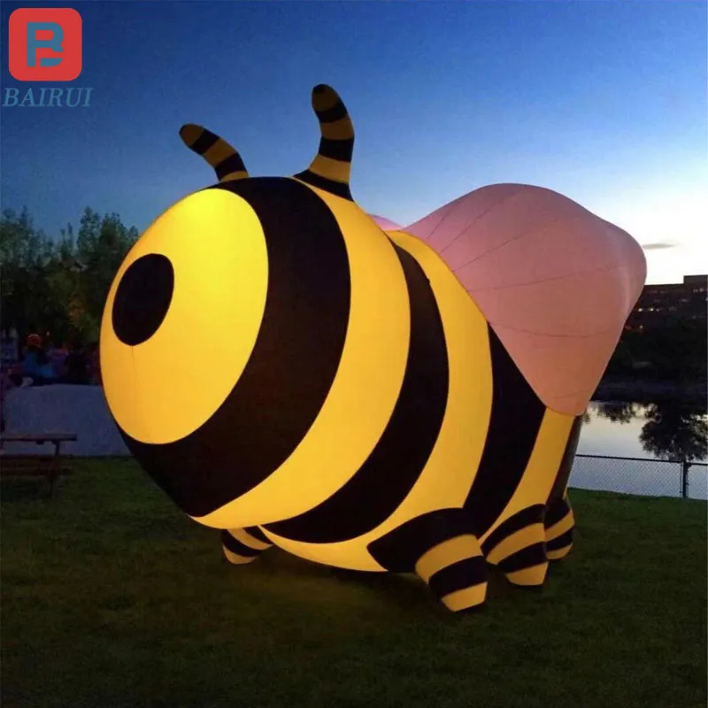 

Giant inflatable bee model Spring Park Mall Bar Scenic Area camping outdoor decoration props