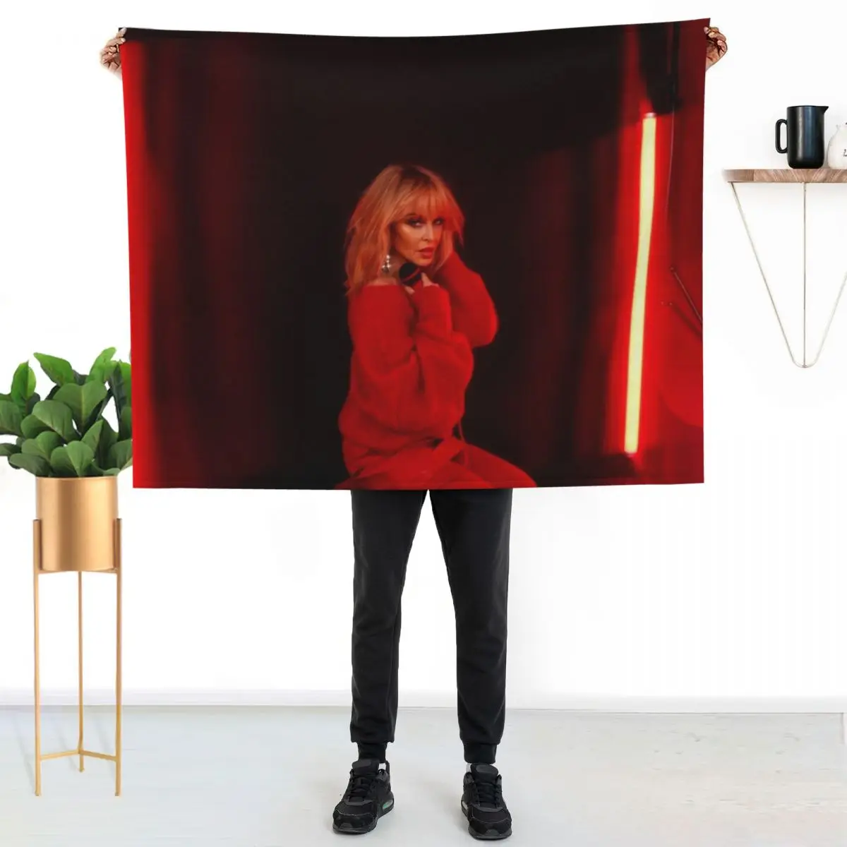 Kylie Disco - Say Something Throw Blanket Summer Soft Plush Plaid Polar Decorative Sofas Cute warm for winter Blankets