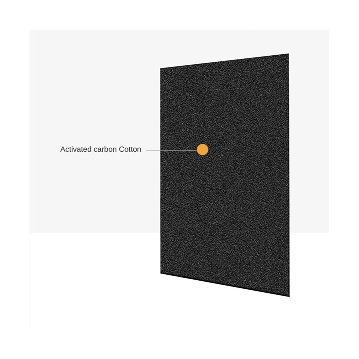 A14G-10PCS ملحقات منقي الهواء من الكربون المنشط الممتاز لتنقية الهواء HPA100