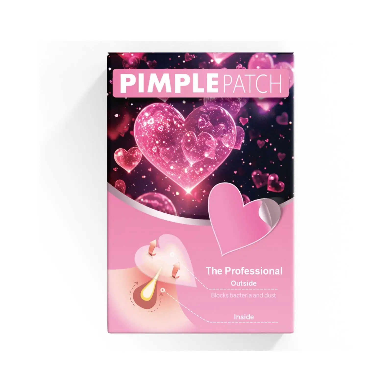 24 قطعة من رقعة حب الشباب، تغطي البثور وحب الشباب، رقعة بثرة حب الشباب لتغطية الزيت والعيوب، ملصقات بقعة للوجه والجلد.