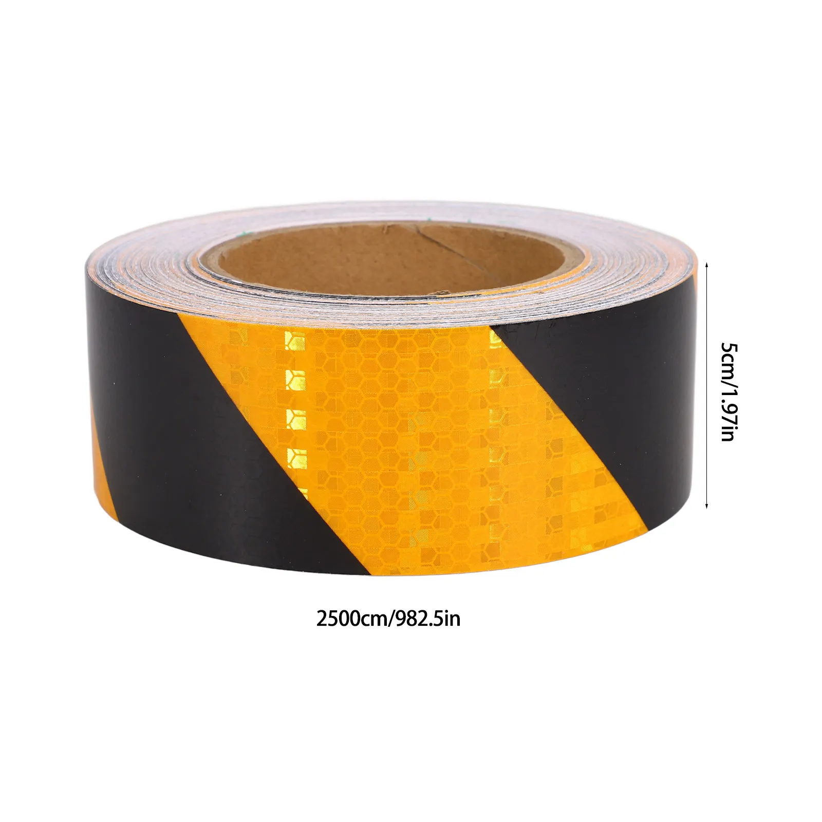 1 Roll Reflective Tape for Driveway Markers Strong Adhesive Reflective Strip for Trailers Automobiles Parking Lots Roads Safety