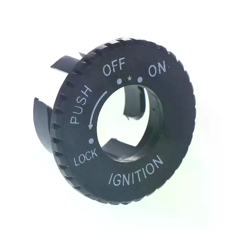 

For JOG 50 2JA 3KJ 3YK 4YP 5BM Accessories Motorcycle Decorative ABS Cover Black Moped Scooter Ignition Lock Trim Cap