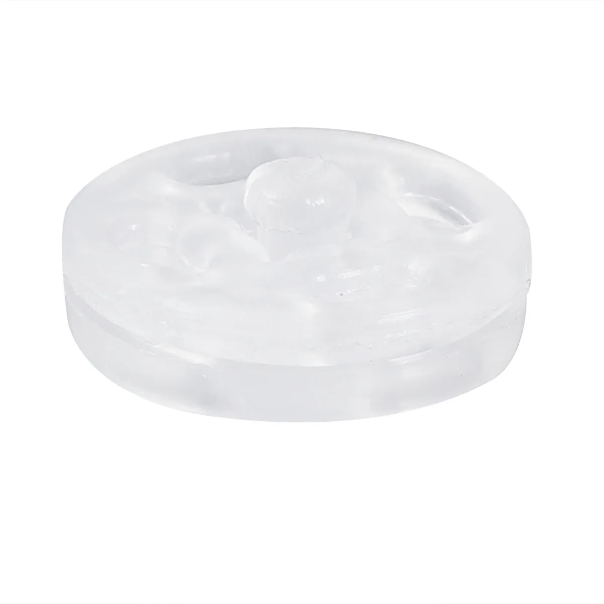 

500Pcs Semitransparent Plastic Buttons 7Mm Smooth Fasteners for Sewing Craft DIY Knitting Scrapbooking Clothing Repair