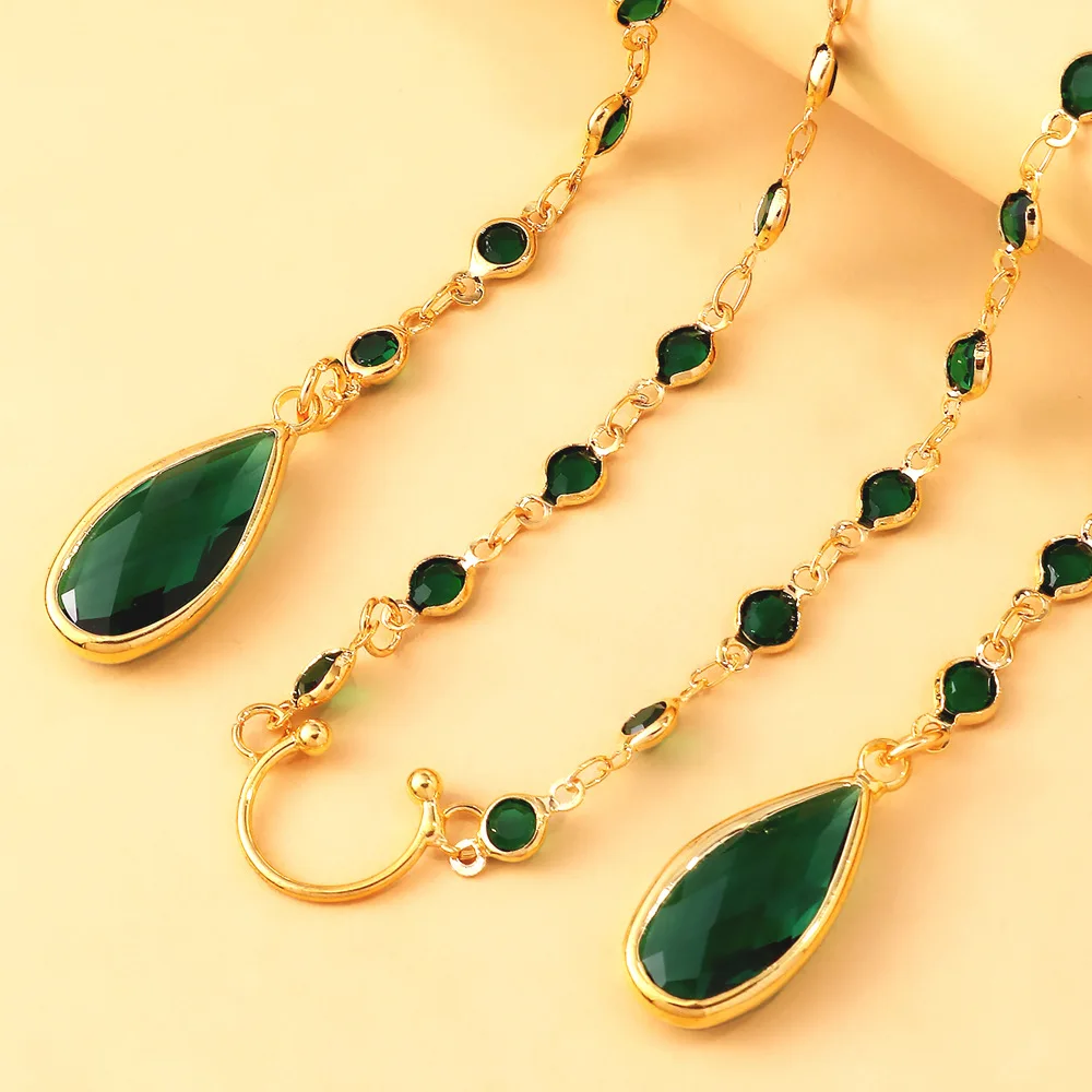 سلسلة وجه ذهبية بوهيمية غجرية، مجوهرات كوتشيلا الهذيان، إكسسوار رجل محترق، سلسلة أنف بوهو للعرائس، قناع وجه ساحرة، داكن فاي