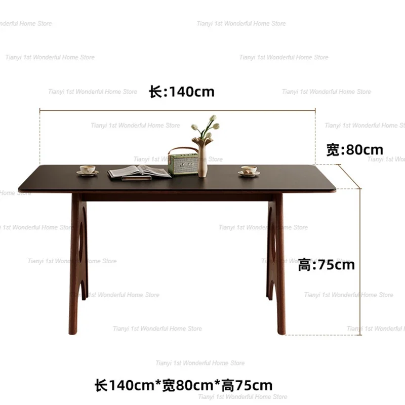 النمط الياباني البساطة مصمم طاولات الطعام الراقية الأصالة مطعم طاولات الطعام أثاث المطبخ Stoviglie HBDT #6