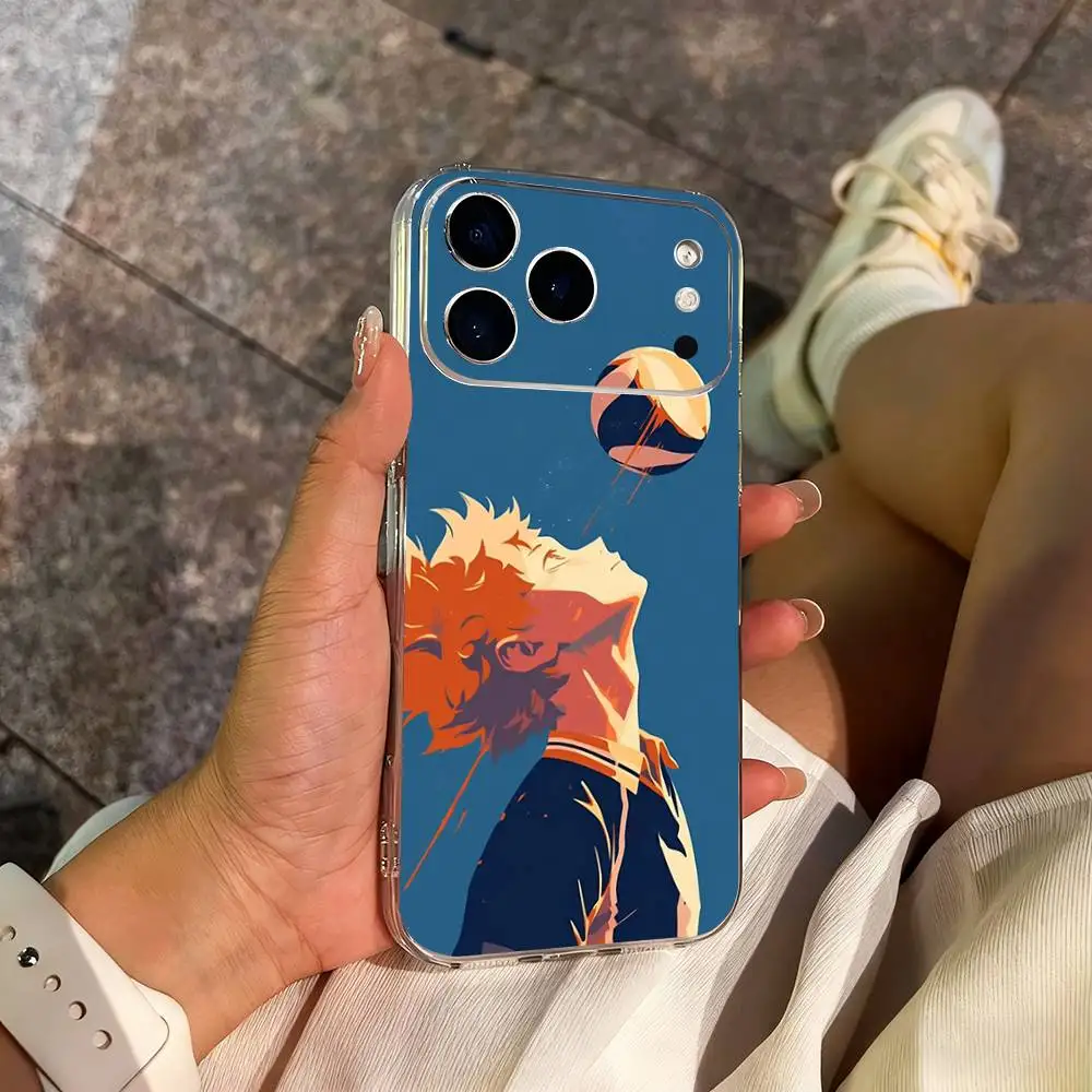 حافظة هاتف رائعة H-Haikyuus K-Karasuno لهاتف iPhone 14,13,12,11,17,16,15,Pro,Max,Plus,X,XS,XR,SE,غطاء ناعم شفاف صغير #5