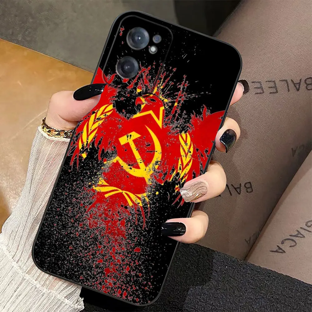 روسيا خمر CCCP العلم غطاء جراب هاتف ل انفينيكس ملاحظة 11 12 GT 20 30 40 50 TECNO POVA NEO 2 4 5 6 7 برو الترا حافظة من البولي يوريثان كابا #1