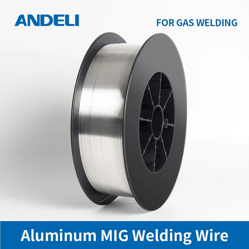 

ANDELI Aluminum Welding Wire Al-Mg ER5356/Al-Si ER4043 2KG 1.0 MIG Welding Wire