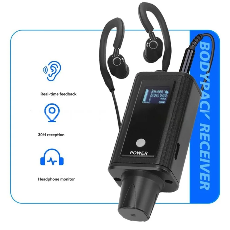 【A42U】 Беспроводная система мониторинга Беспроводной мониторинг возвращения ушей для динамиков, усилителей мощности, микшеров или гитар