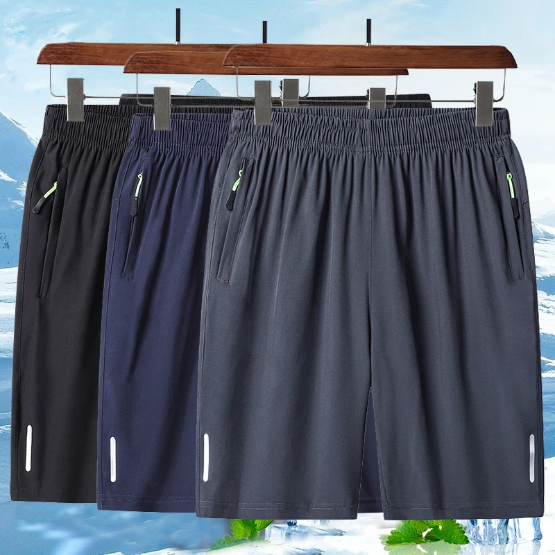 Breathable Men's Casual Shorts Gym Fitness Summer Newest Jogging Running Sports Short Pants Quick Drying Board Shorts Football